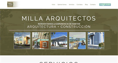 Desktop Screenshot of milla-arquitectos.com.mx