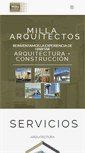 Mobile Screenshot of milla-arquitectos.com.mx